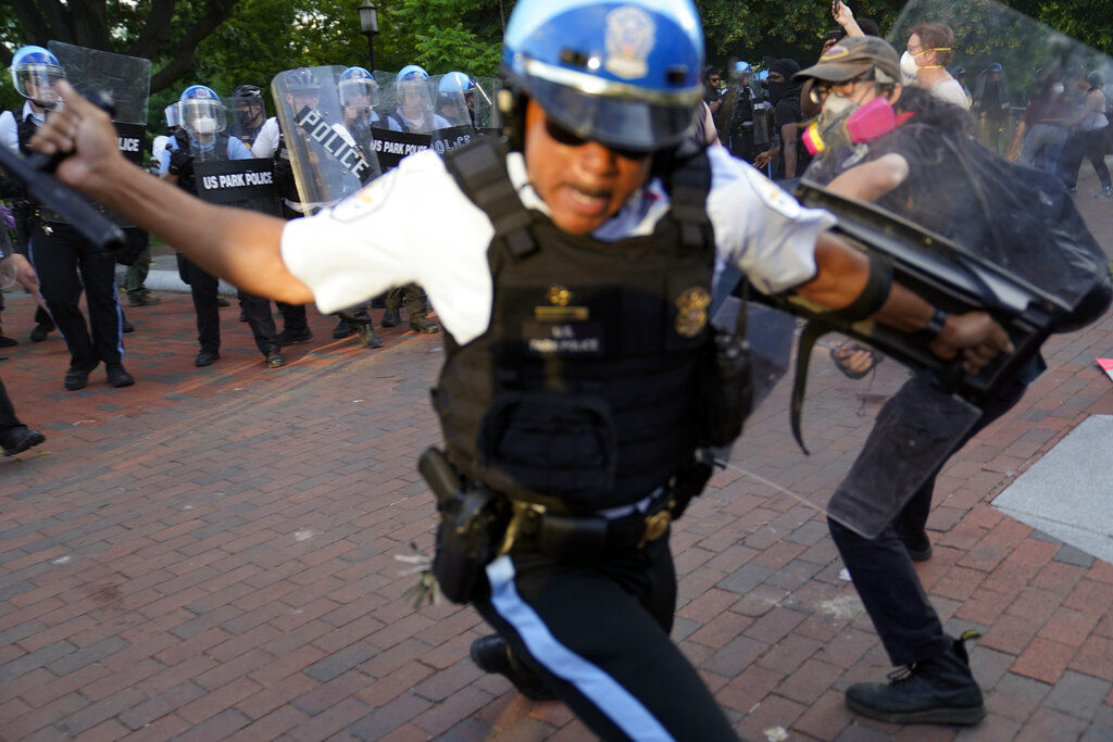 APTOPIX Minneapolis Police Death Washington Protest
